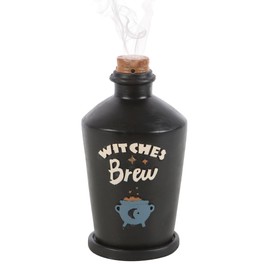 Witches Brew Potion Bottle Incense Cone Burner - Creates an Enchanting Ambiance