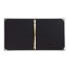 Samsill Classic Collection Leather 3 Ring Binder, Executive Presentation Portfolio,