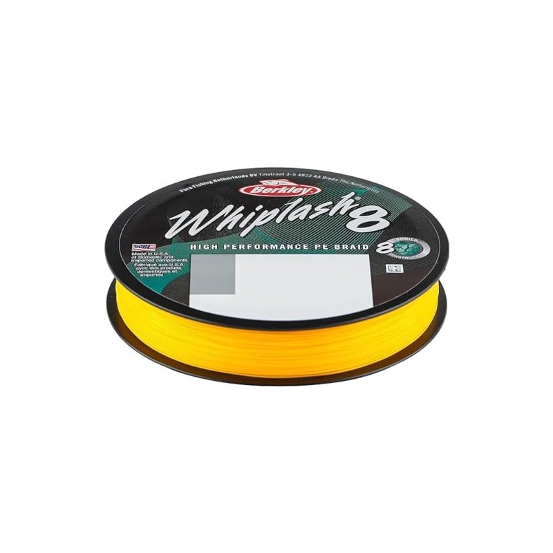 BERKLEY 648-1446696 Braid, 0.18 mm, Yellow, 23.0 kg, 51lb, 300