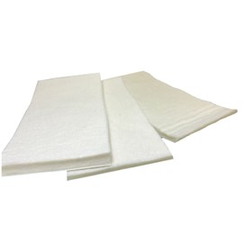 Hapla Chiropody Podiatry Felt Hypoallergenic semi Compressed 5mm 22 x 22.5cm Multiples (1 x 5mm Sheet(22 x 22.5cm)) White