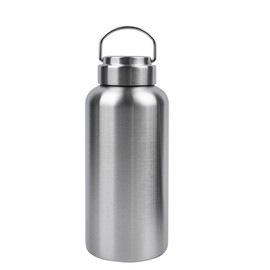 CDJ 42oz Uninsulated Single Wall Stainless Steel Water Bottle, Reusable Metal Water Bottle for Sports, Leakproof and Durable, Perfect for Hiking, Gym, Picnics, and Outdoor Activities