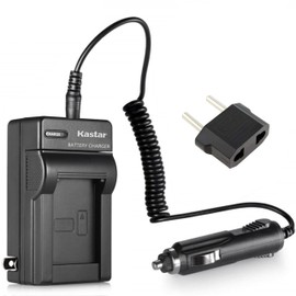 Kastar Battery Charger for NP-BG1 NP-FG1 and Sony CyberShot DSC-W230 DSC-W270 DSC-W275 DSC-W290 DSC-W300 DSC-W30 DSC-W35 DSC-W40 DSC-W50 DSC-W55 DSC-W70 DSC-W80 DSC-W85 DSC-W90 DSC-WX1 Digital Cameras