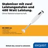 Exquisit MS 3003 we hand blender, 400 watts, 2 power