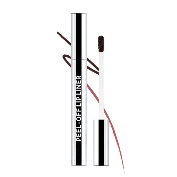 Matte Peel Off Lip Liner Set, Long Lasting Waterproof Lip