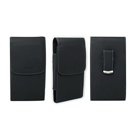 Fastsun Synthetic Leather Case Pouch Belt Holster Compatible with TMobile CAT S22 Flip