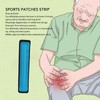 Sports Support Strip Blue Reinforced Adhesive Muscle Strips for Knees