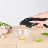 Mastrad F25600 2-in-1 Stainless Steel Garlic Press Cutter and Crusher