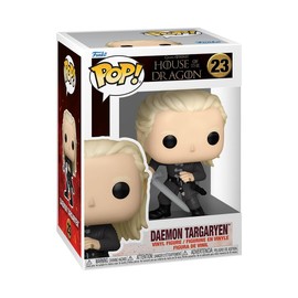 Funko POP! Television: House of the Dragon - Daemon Targaryen - Figura in vinile da collezione - Idea regalo - Prodotto ufficiale - Giocattoli per bambini e adulti