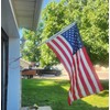CTUOPTUO Side Mount Flag Pole Holder, Allows Display of 1"