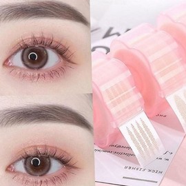 H Plus Mall Thin Maker Double Eyelid Transparent Natural Lace Sticker Double Eyelid Tape Double Eyelid Sticker Eye Makeup - Type C-Curved / 에이치플러스몰 얇은 메이커 쌍꺼풀 투명 자연 레이스 스티커 쌍꺼풀테이프 쌍꺼풀스티커 아이메이크업 - C타입-곡선형