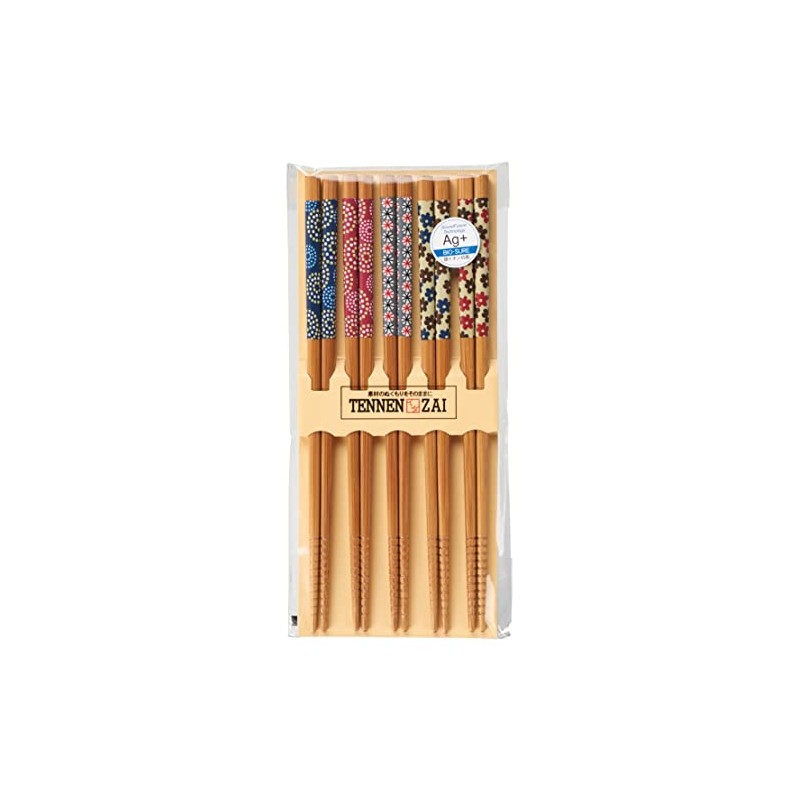 Ishida 67193 Chopsticks Silver Ion Antibacterial Susubamboo Chigirie Picture 5