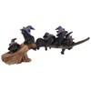 Vogler 837-2804 Decorative Figurine Witch Cats on Magic Broom 28