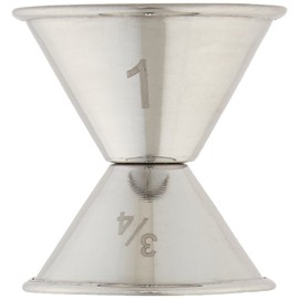 American Metalcraft J206 Jiggers, 2.125" Length x 2.125" Width, Silver