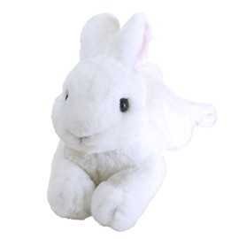 Knee Rabbit Plush, White, S P-3782
