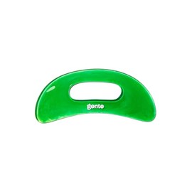 Gente Beauty Body Gua Sha Herramienta para masaje de drenaje linfático, ajuste de la piel y alisado de celulitis, herramienta de escultura corporal para circulación y relajación, verde
