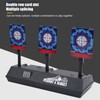 Electronic Shooting Target Auto Reset Scoring Target Sound Light Outdoor