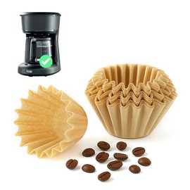 5 Cup Coffee Maker Filters Compatible with Mr.Coffee,Thicken Natural 5 Cup Coffee Maker Filters Compatible with Mr.Coffee Mini Brew,100 Count