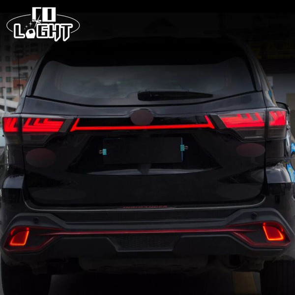 COLIGHT Smoked LED Rear Tail Trunk Brake Light For Toyota
