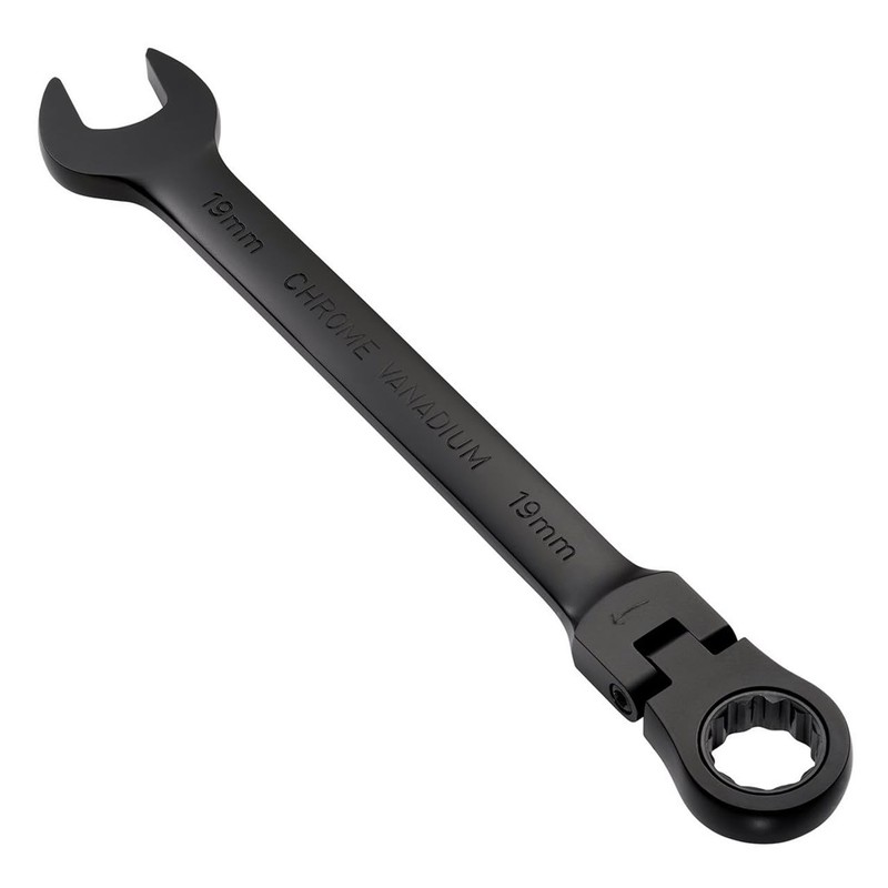 Draper 03926 Expert HI-TORQ Metric Flexible Head Ratchet Combination Spanner,