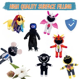 New Nightmare Game Plush – Soft Stuffed Animal Pillow, Chapter 4 Toy for Fans, Home Bedroom Decor for Friends & Collectors (Colorful lion)