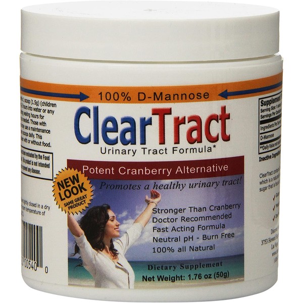 Cleartract D-Mannose Formula Powder, 50 Gram