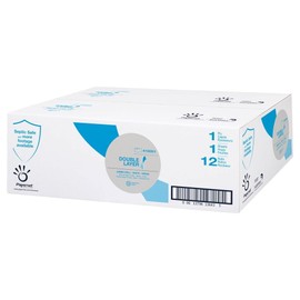 Heavenly Choice 410051 Jumbo Roll Tissue Double Layer, (box of 12 rolls)