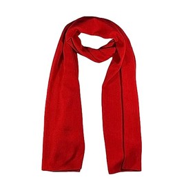 WESTEND CHOICE Ladies Scarves Women Large Crepe Rayon Scarf Shawl Head Scarf Stole Neck Wrap women's scarves & wraps 180x65 cm (Red)