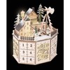 Small foot Advent calendar with pyramid.