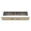 Wooden Tea Box, Tea and Herbal Tea Bag Holder with