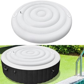 Hot Tub Cover Energy Saving Lid with Handle Sealing Tightly for Hot Tubs SaluSpa Coleman Spa for Outdoor Hot Tub Windproof Rain-Proof Cover Protector 4.5 Ft