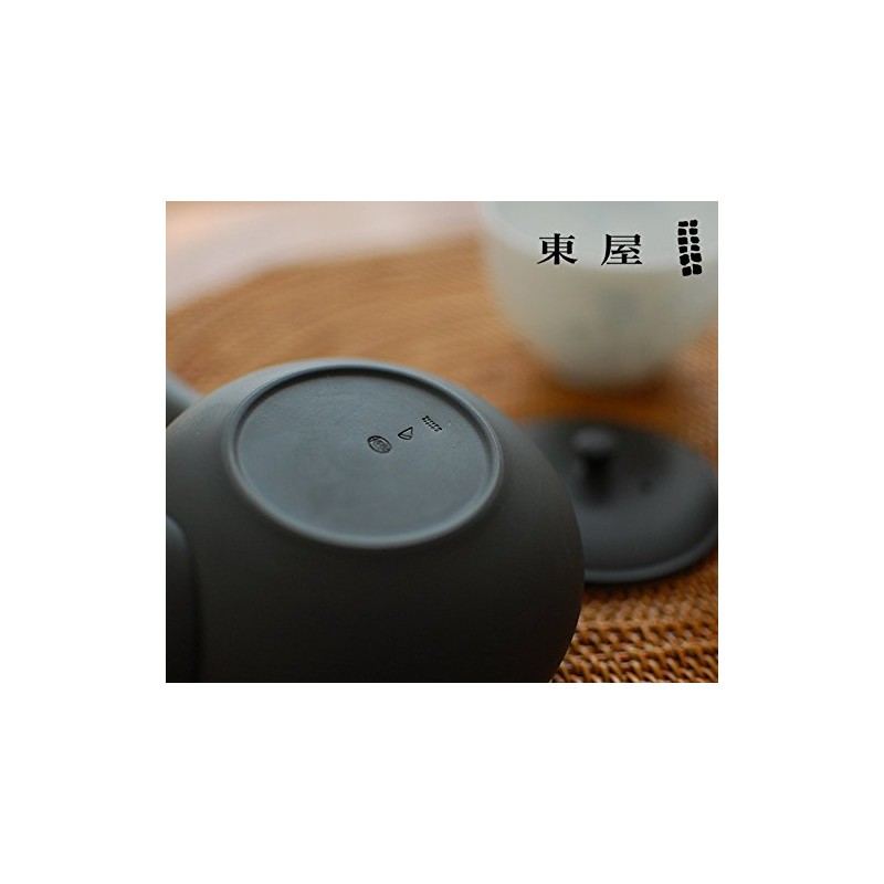 【東屋・あづまや】平急須　横手 鳥泥 (並細タイプ【AZTK00115】)