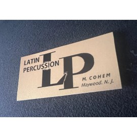 LP Latin Percussion Maywood N. J. stickers Conga Tumbadora Quinto  Reprint $10