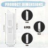 6pcs Window Tilt Latch Pairs Spring, Plastic Window Tilt Latch