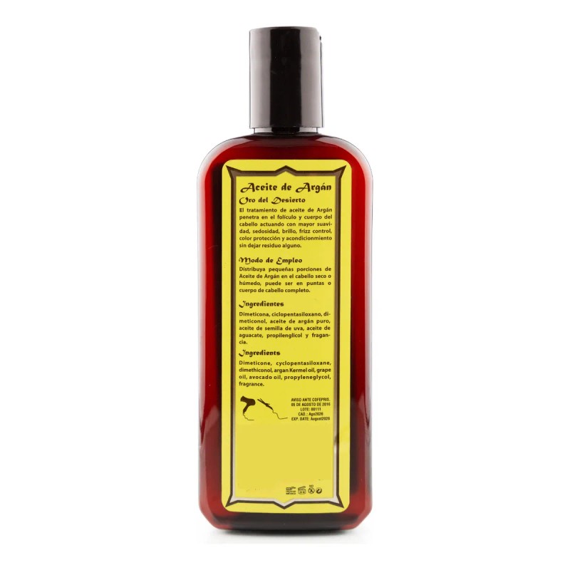 Aceite De Argán Oro Del Desierto Incredible Products 250 Ml