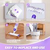 Disposable Power Mop Pads Refills for Swiffer PowerMop，Multi-Surface Mopping Pad