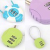 3-Digit Wire Combination Lock for School & Gym Lockers Travel Lock 28A (Heart) 3ea
