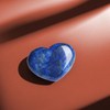 45mm Lapis lazuli crystal heart shaped lapis lazuli gemstone heart