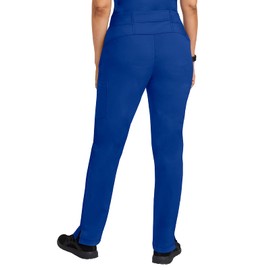 Healing Hands 6 Pocket Scrubs Pants for Women Purple Label Womens 9141 Toni Drawstring Scrub Pant Soft Comfortable Fabric Galaxy Blue 2XL