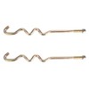 10L0L Golf Cart (2) Battery Hold Down Rod Free The