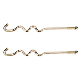10L0L Golf Cart (2) Battery Hold Down Rod Free The Nut for Club Car for Years 2008.5 & Up 103357701