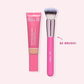 Peptide Bounce Flexible Foundation with Brush:_Tan/Deep