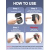 Electric Nail Clippers Cordless, Automatic Fingernail Trimmer with Light, 2
