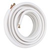 findmall 50FT Air Conditioning Copper Tubing Hose Extension 1/4" and