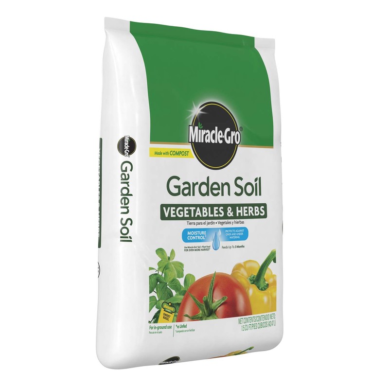 Miracle-Gro Garden Soil Vegetables and Herbs 1.5 cu ft