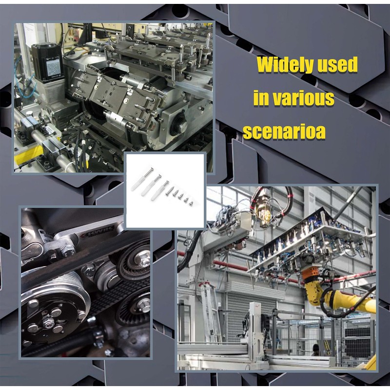 KOXXIAMOQ 460 Pcs M3 Screw Sets, Wood Screws Assortment Kit,