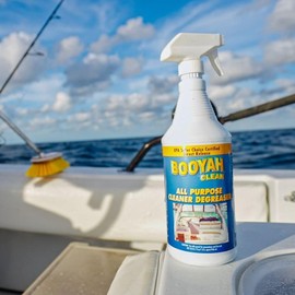 Booyah Clean All Purpose Cleaner Degreaser – Removes Grime, Stains, Fish Blood, Oil, Grease, Black Streaks, and Soot – Meets EPA Safer Choice Direct Release Criteria