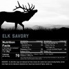 ICON Meats Elk and Beef Jerky Steak Strips - Savory