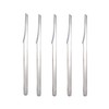 AKOAK 5 Pcs Stainless Steel Scraper Multifunctional Professional Pedicure Tools