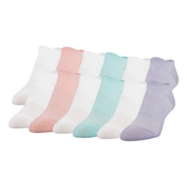 Peds Women's All Day Active No Show Socks, 12-Pairs, Color Assorted, Shoe Size: 5-10