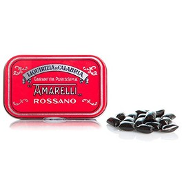 Italian Liquorice Real – Strong Taste – Red Design Tin 40 g